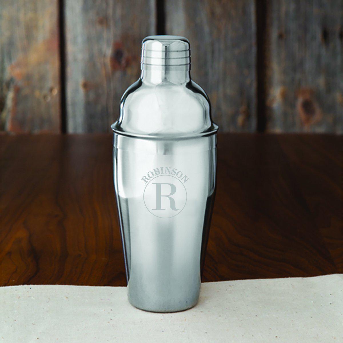 Personalized 16 Oz. Stainless Steel Cocktail Shaker
