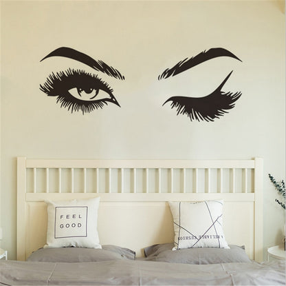 Sexy Eye Wall Sticker Bedroom Decoration