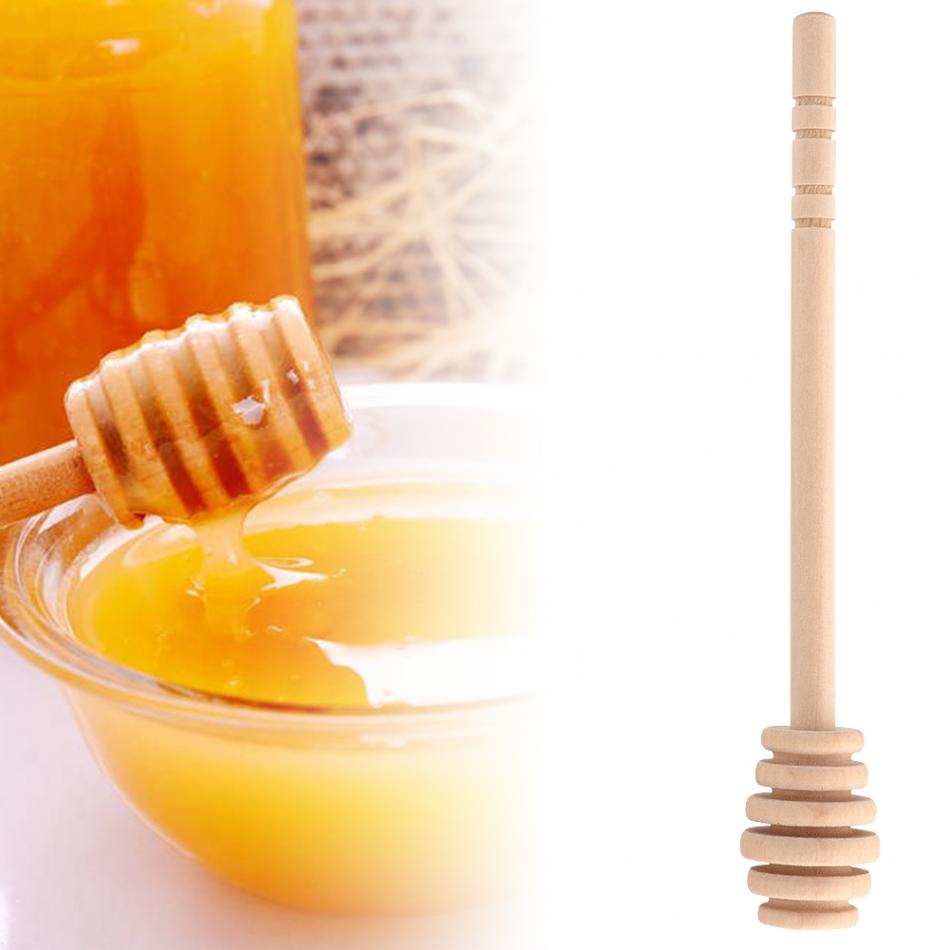 Long Handle Wood Honey Extractor