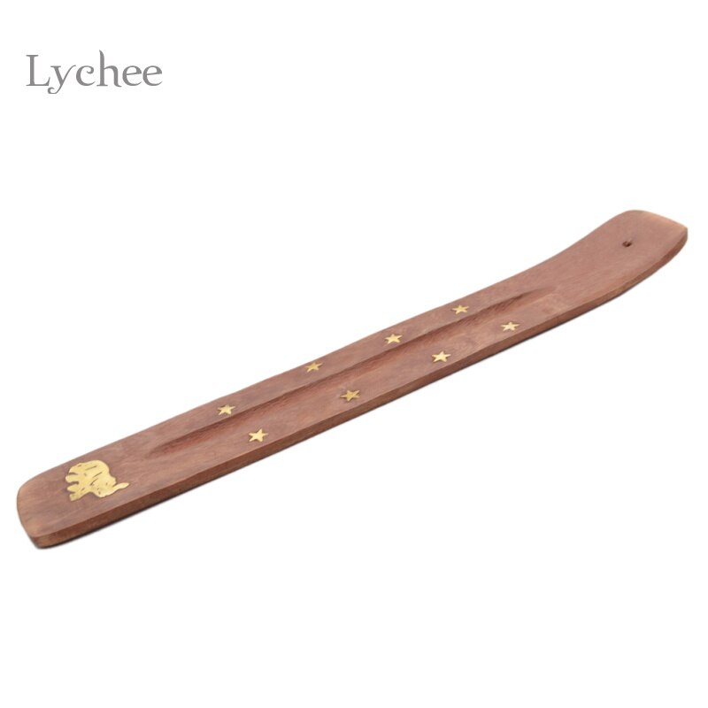 Lychee Life 1pc Wooden Incense Stick Holder