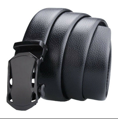 Leather Ratchet Adjustable Belt