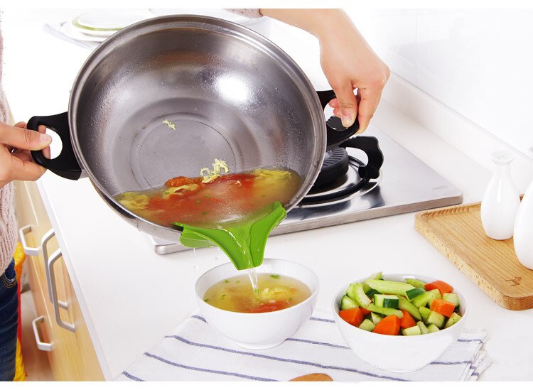 Kitchen Accessories Pans to Prevent Spills