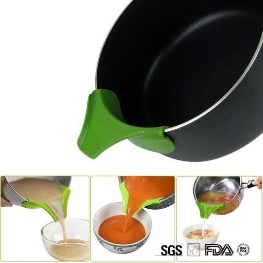 Silicone Soup Funnel Kitchen Gadget