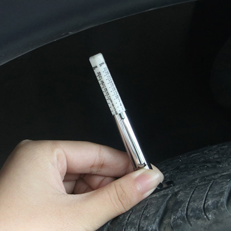 25mm Car Tyre Measuring Pen Universal Tire Tread