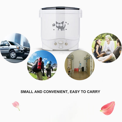 Electric Mini Rice Cooker Portable Small Rice Cookers