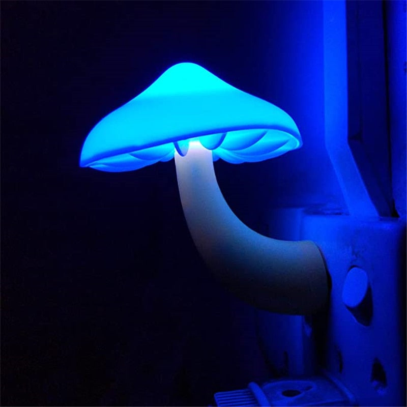 Mushroom Shape Automatic LED Night Lights