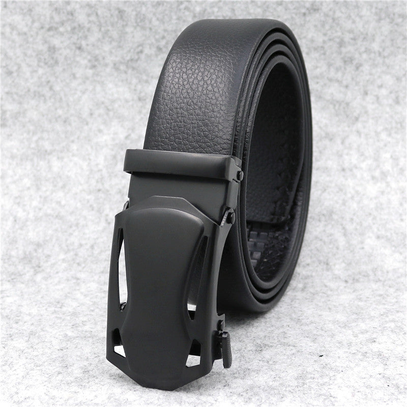 Leather Ratchet Adjustable Belt