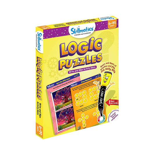 Skillmatics Logic Puzzle - Build Logic & Problem