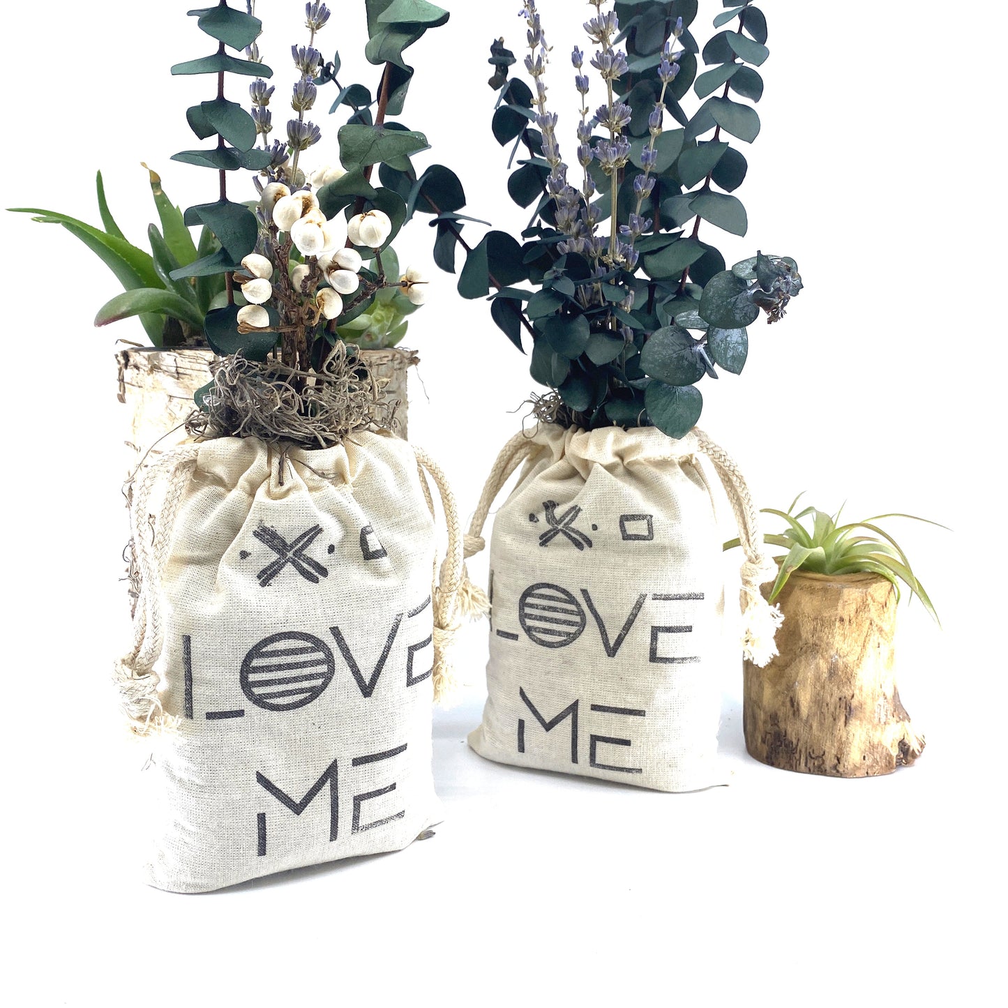 Sack of Flowers, Love Me, Organic, Dried Flower Bouquet