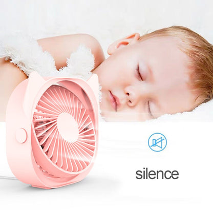 Mini USB Fan Table Small Fan Electronic Summer