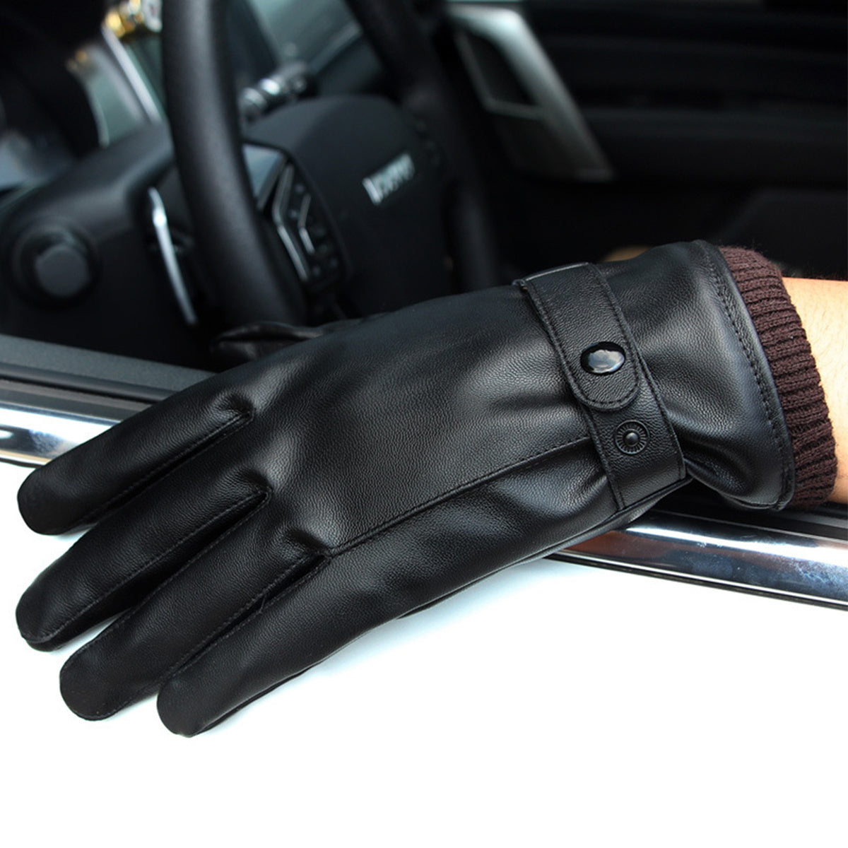 Men Winter Touchscreen Driving Gloves
