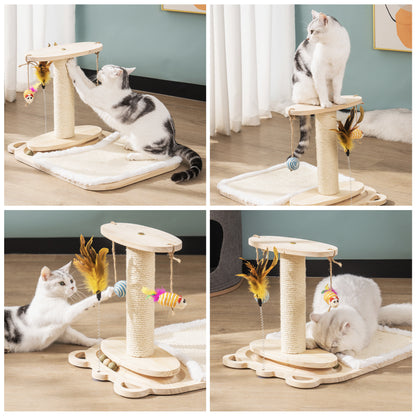 Cat Toy 1-Layer Turntable Cat