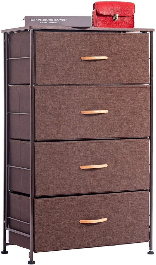 Fabric 4 Drawers Storage Organizer