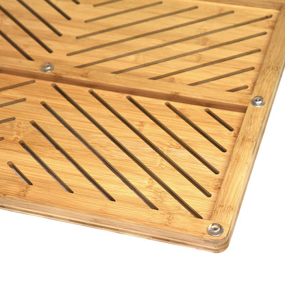 Oceanstar Bamboo Floor and Bath mat