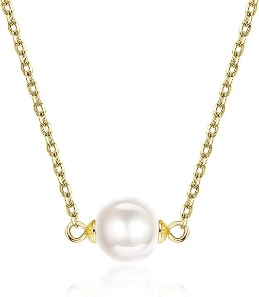 Single Pearl Necklace for women