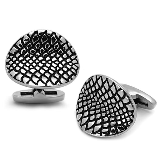 High polished Stainless Steel Cufflink