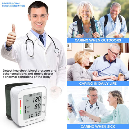 Blood Pressure Monitor Wrist Bp Monitor