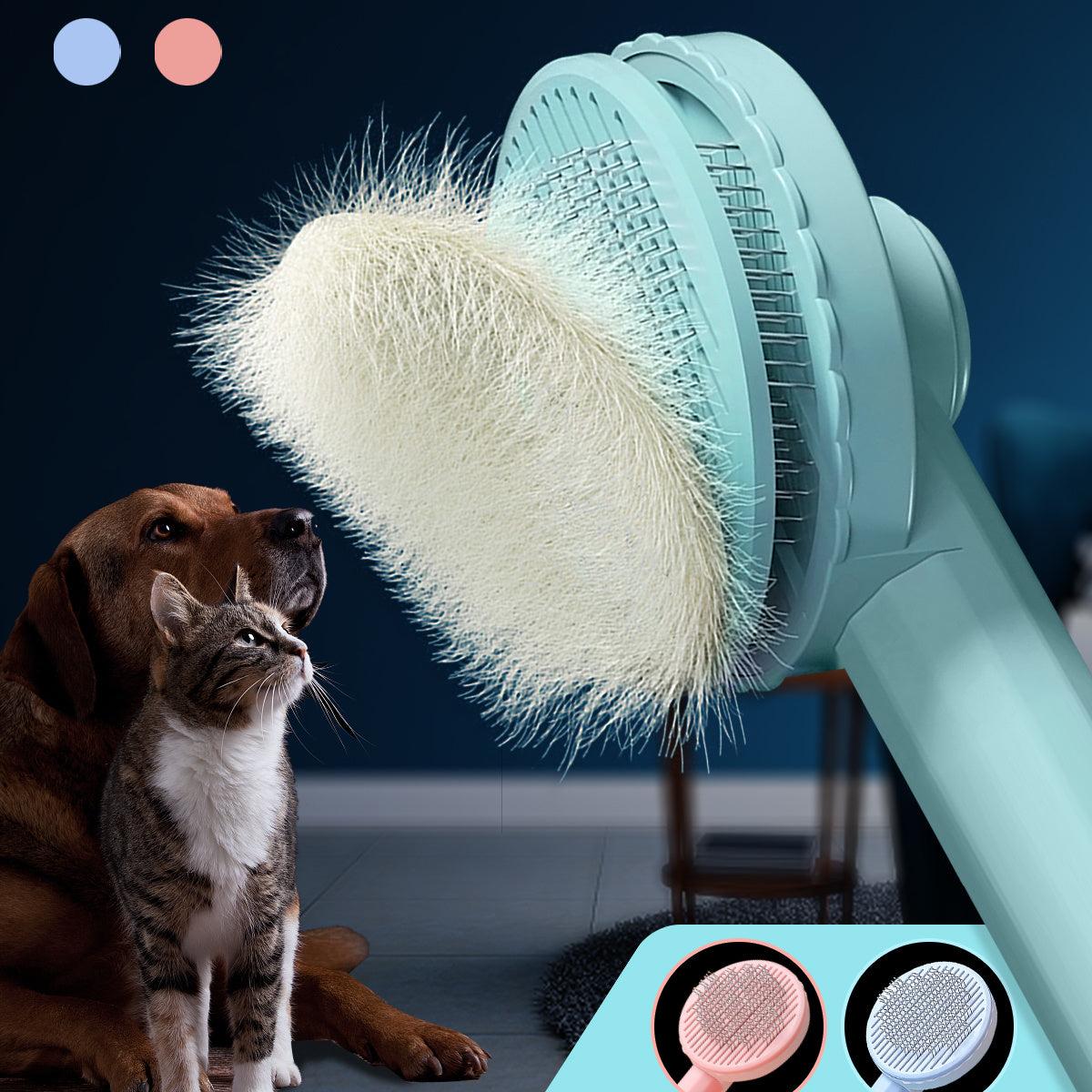 Cat Grooming Pet Hair Remover Brush