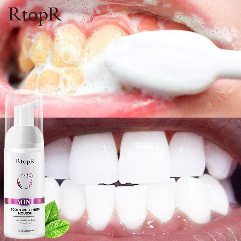 Oral Hygiene Mousse Foam Portable Travel Toothpaste