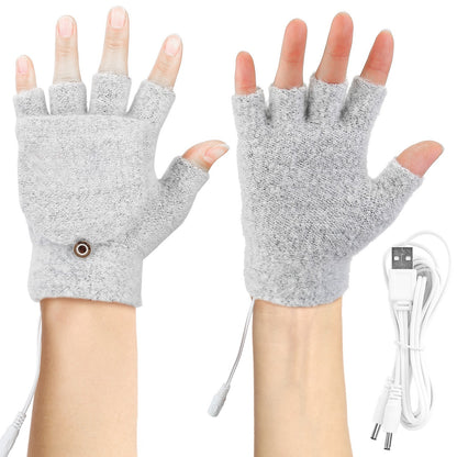 USB Wool Heated Gloves