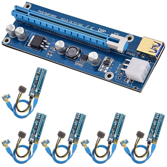 Express Risers GPU Mining Powered Riser Adapter Card