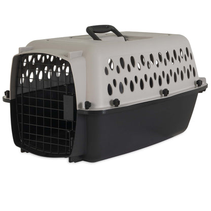 Hard-Side 36\" Plastic Pet Kennel for Dogs