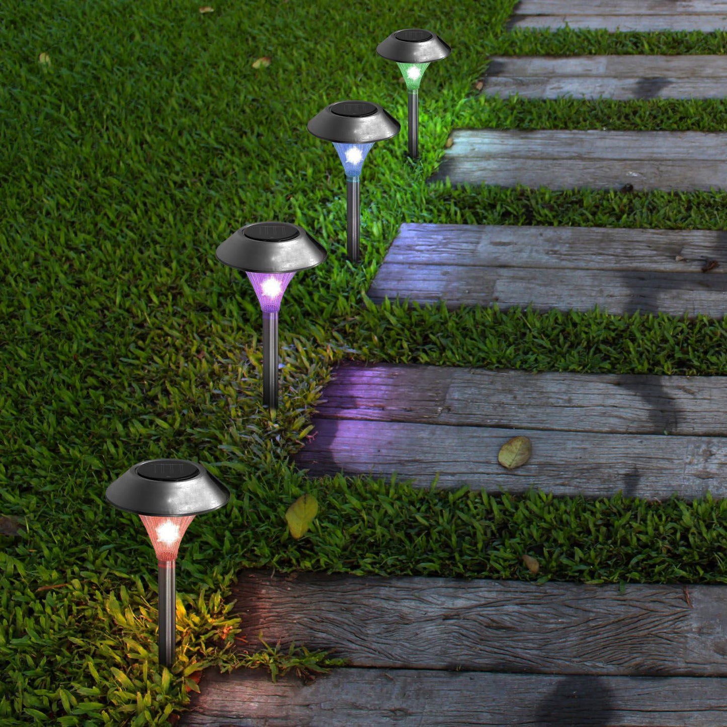 Waterproof Solar Pathway Lights Lamps