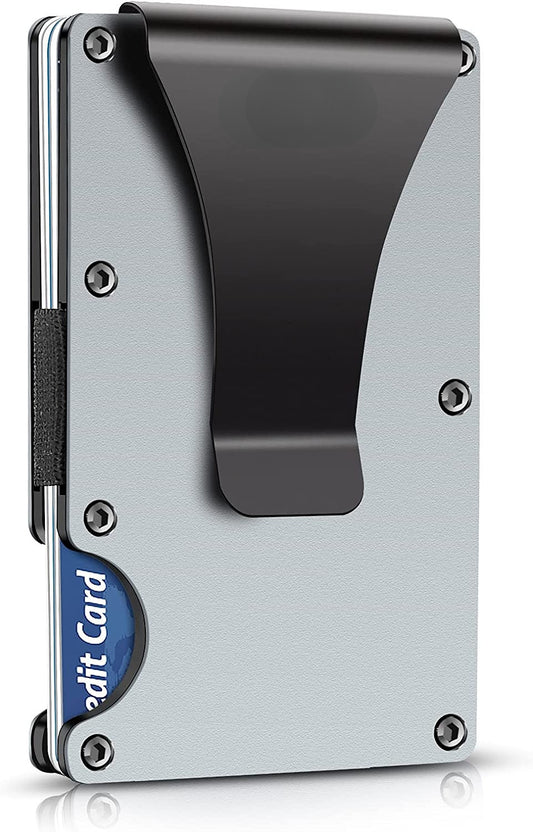 Aluminum Slim Cash Credit Card Holder