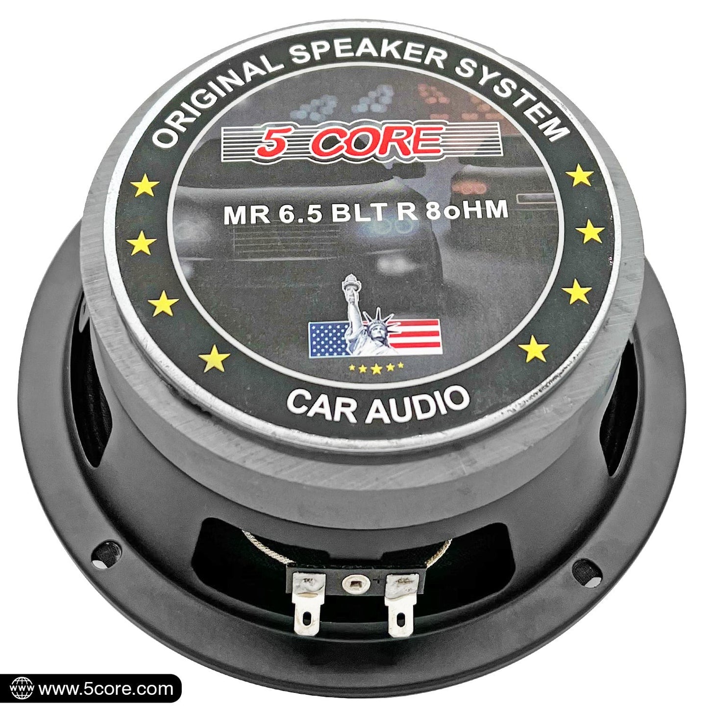 5 Core 6.5 Car Audio Speakers with Bullet