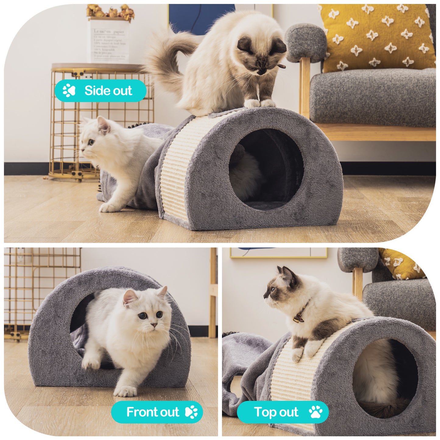 Cat Tunnel Bed Cat House