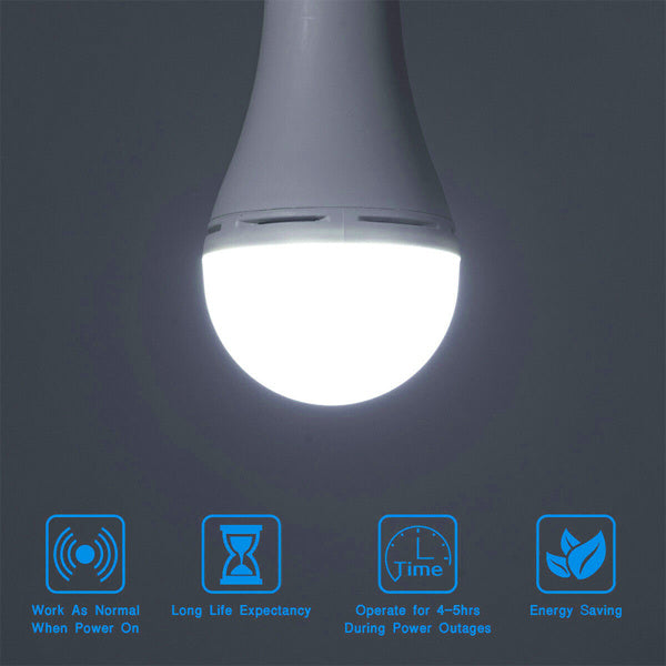 Emergency Bulbs Rechargeable LED Light