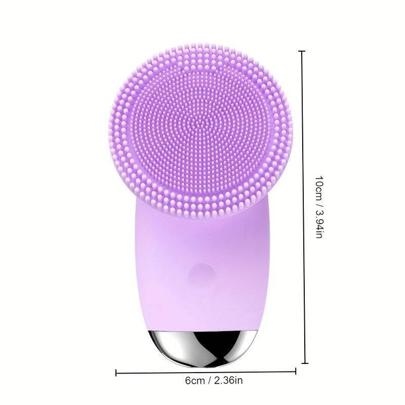 Electric Facial Silicone Facial Cleansing Brush