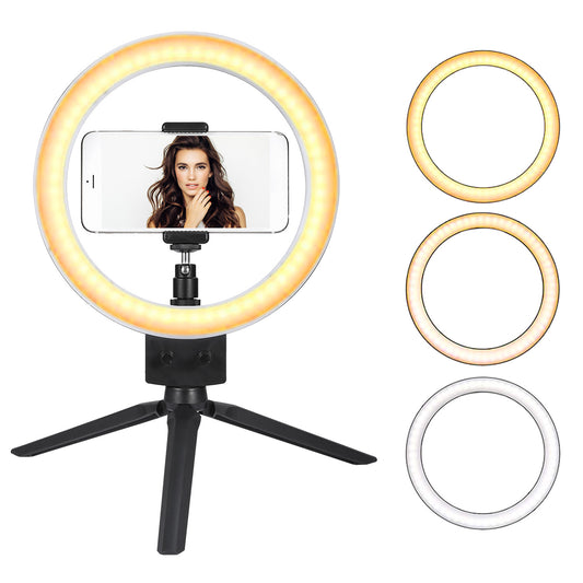 9" Dimmable LED Ring Light w/ Tripod