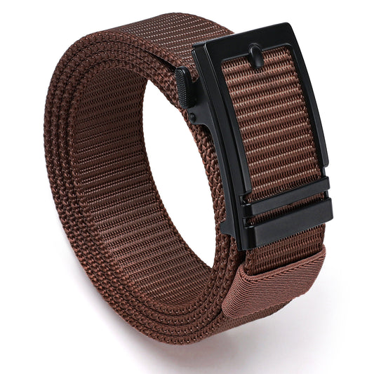 Nylon Ratchet Belt Golf Buckle for Men