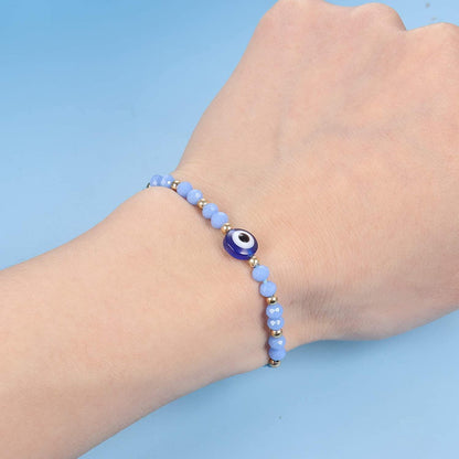 Colorful Evil Eye Beaded Bracelets