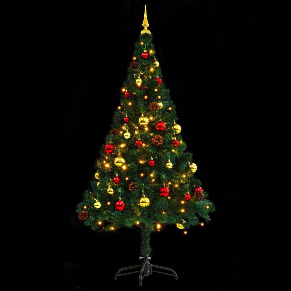 Artificial Christmas Tree with Baubles