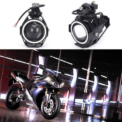Motorcycle Headlight Cree U7 DRL Fog Lights