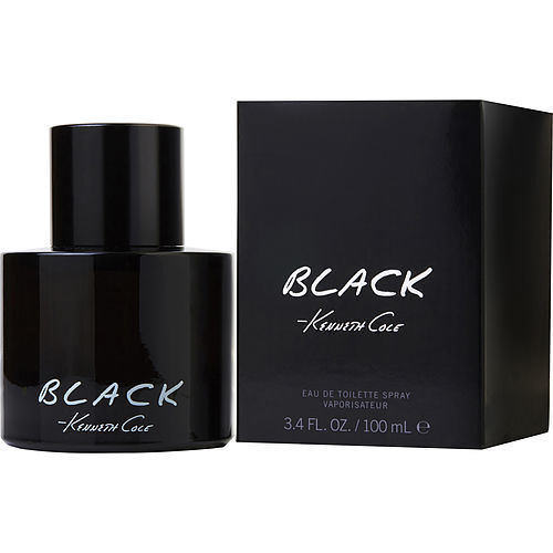 KENNETH COLE BLACK EDT SPRAY 3.4 OZ