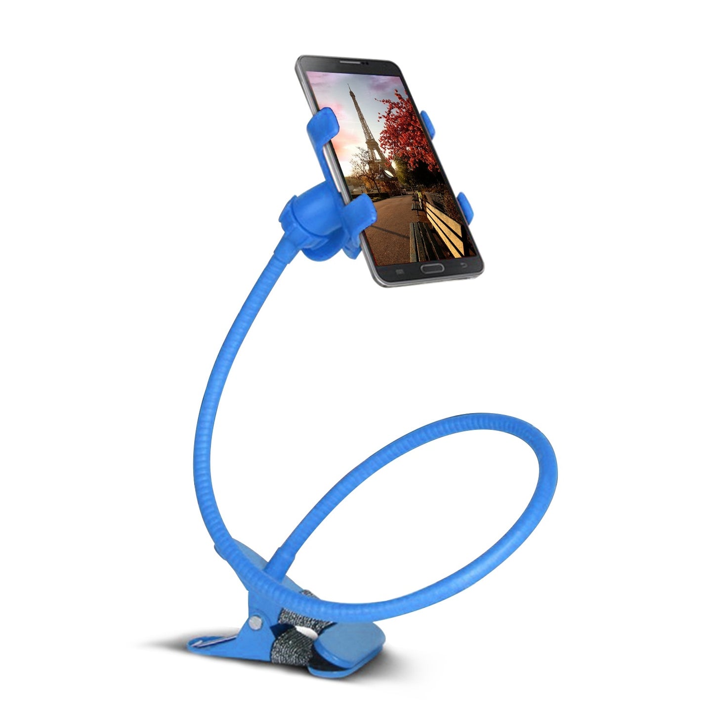 360° Rotation Gooseneck Clip Smartphone Holder
