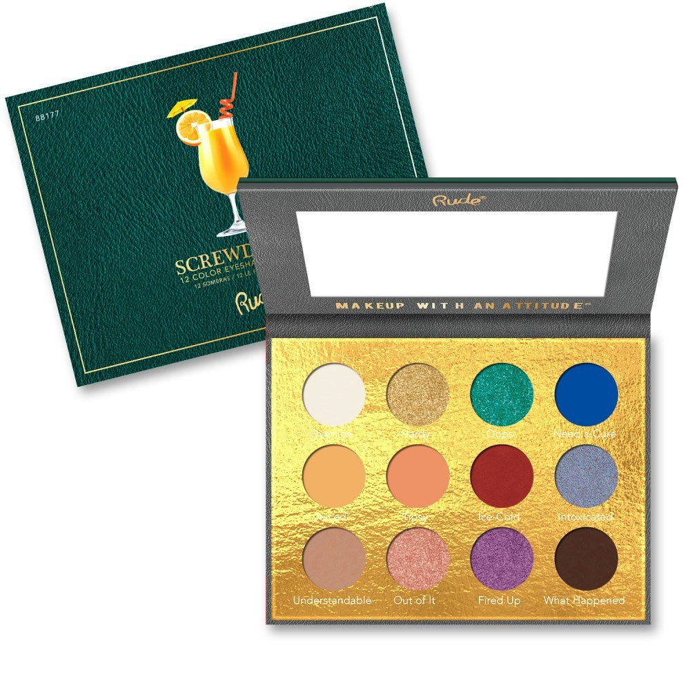 RUDE Cocktail Party 12 Color Eyeshadow Palette