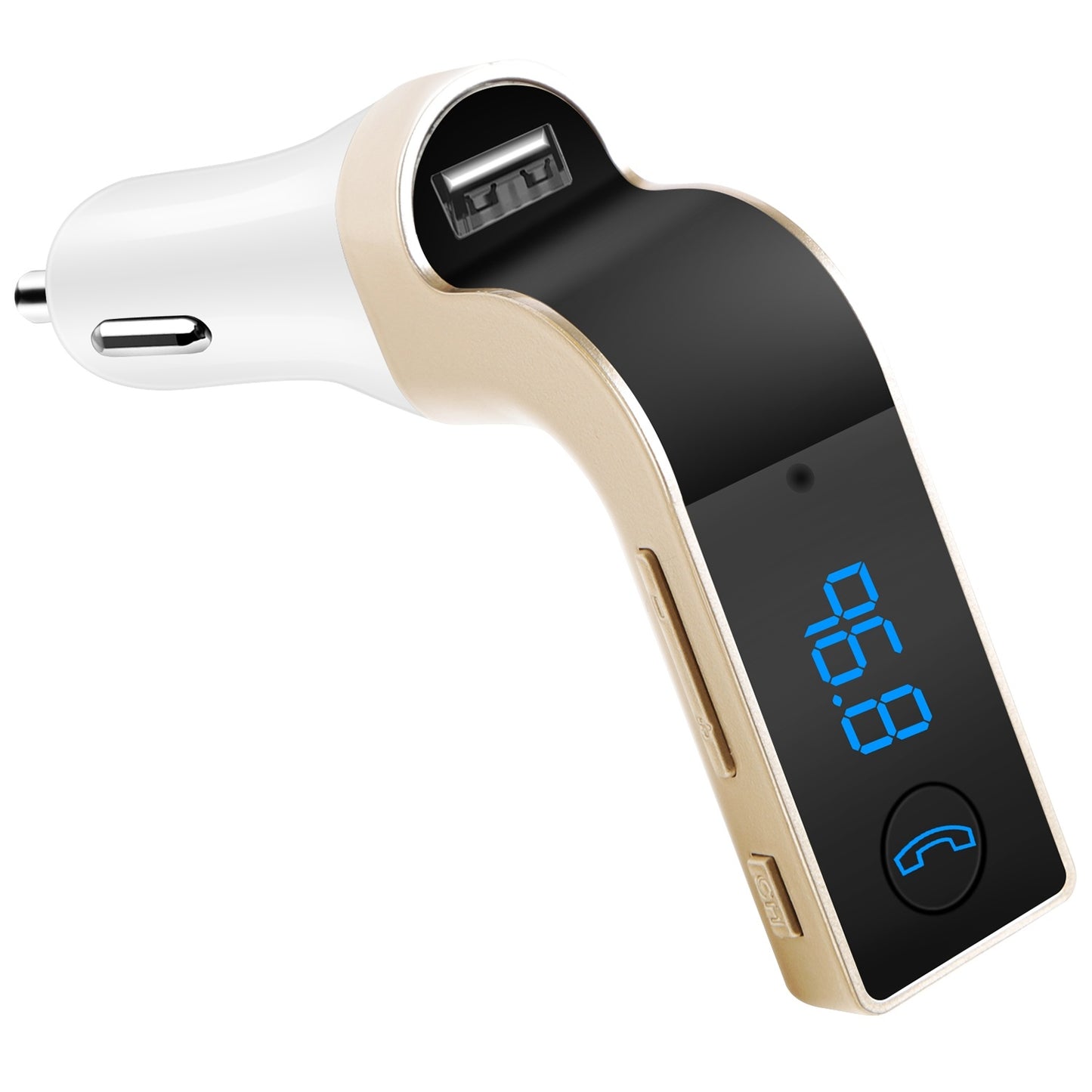 Hands-free Car Wireless FM Transmitter USB Charger