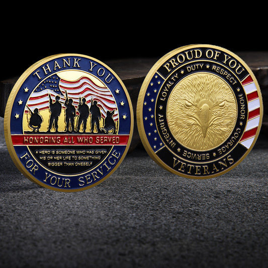 United States Veteran Souvenir Coin