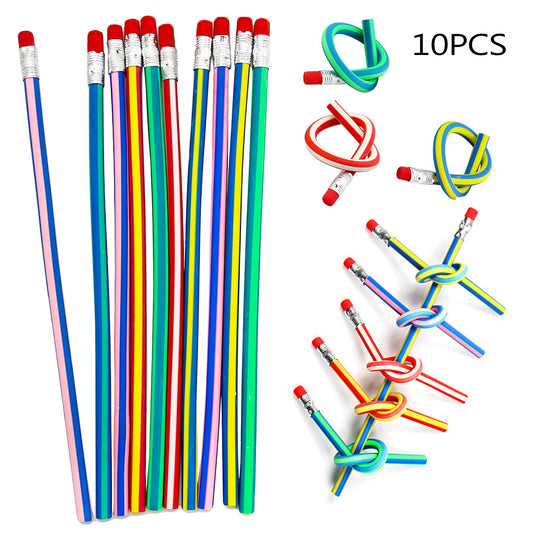 10pcs 7 Inch Flexible Pencils