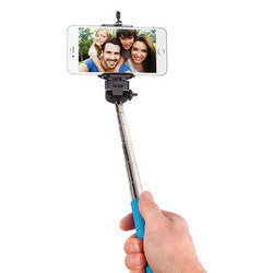 Extendable Monopod Selfie Stick Blue