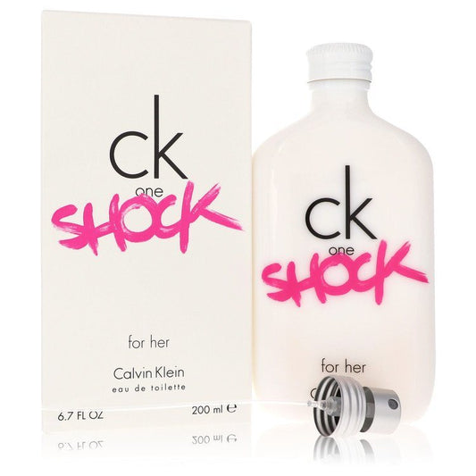 CK One Shock Eau De Toilette Spray 6.7 oz