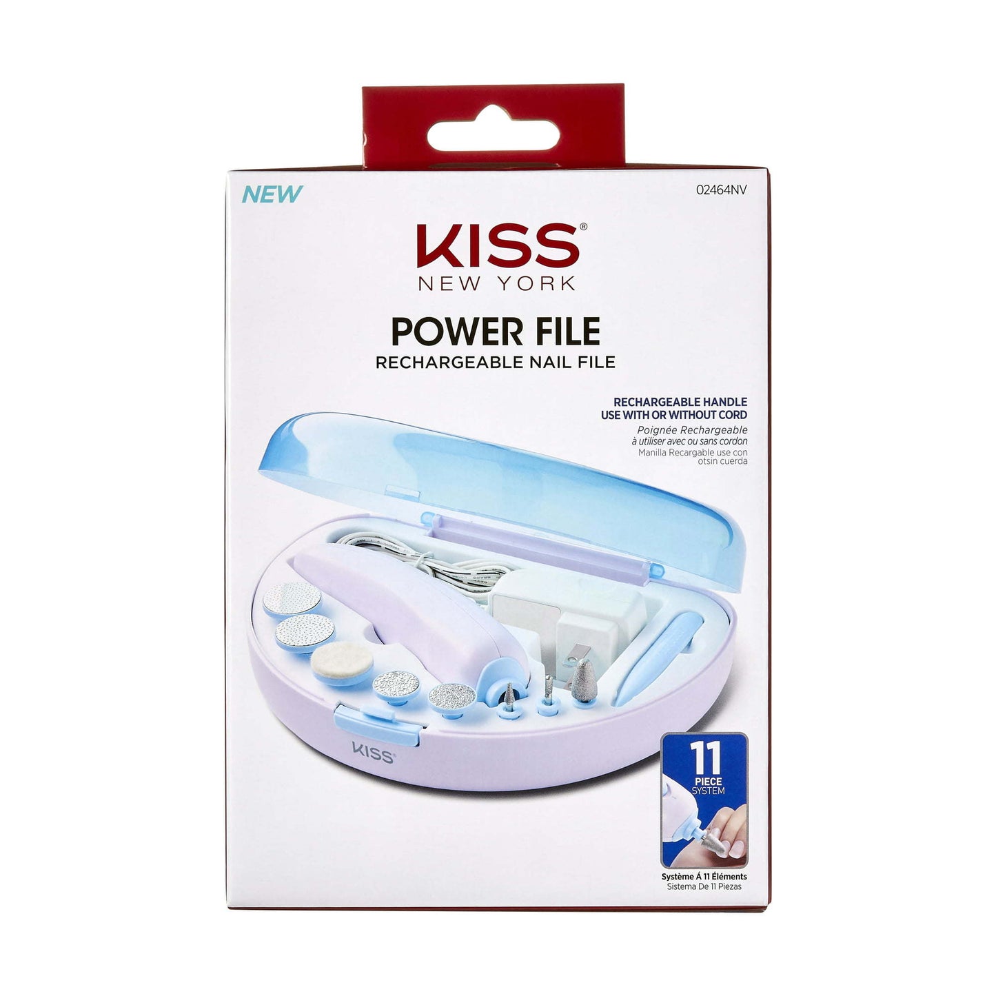 Power File Rechargeable Nail File Kit