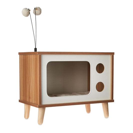 Purr-View Retro Cat TV And Furniture