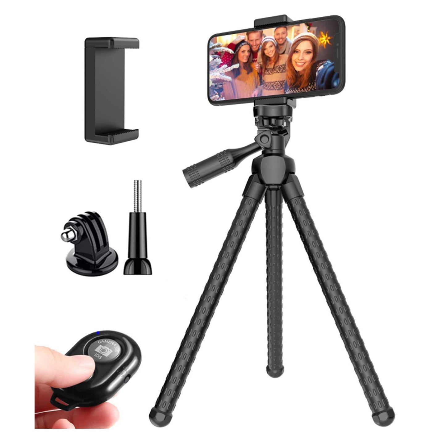 Portable And Adjustable Flexible Phone Tripods Camera Stand