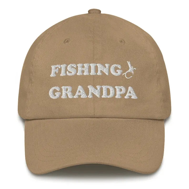 Grandpa Fishing Hat with Fly