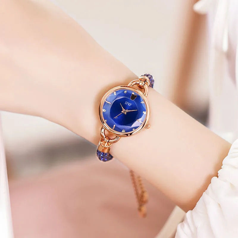 Simple temperament women's bracelet watch